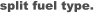 split fuel type.